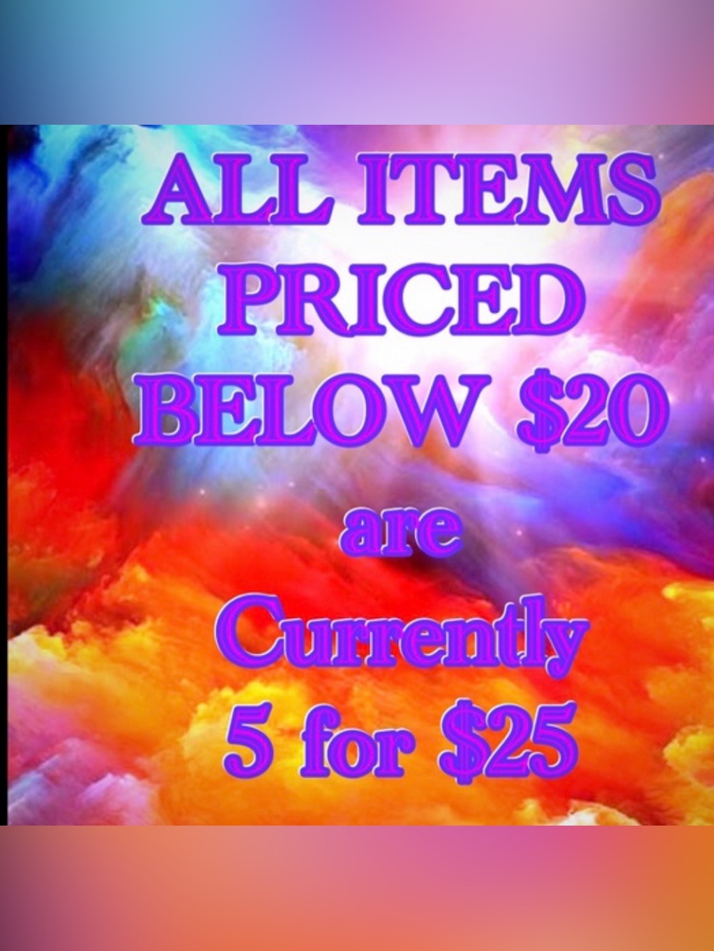 Sale Graphic  Colorful Text Image